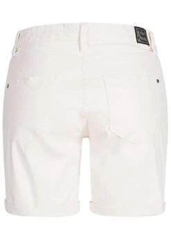 Eight2Nine Damen Bermuda Shorts 5-Pockets Destroy Look Weiss Denim -Luftig Und Leicht 19041269 2