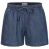 ONLY Damen NOOS Lyocell Denim Shorts Tunnelzug 2-Pockets Dunkel Blau Denim -Luftig Und Leicht 21052209