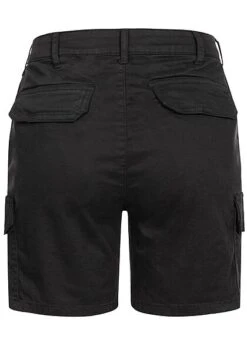 Urban Classics Damen High-Waist Cargo Shorts 6-Pockets Schwarz -Luftig Und Leicht 21052391 2