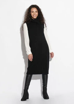 VILA Damen NOOS Leichte V-Neck Langarm Bluse Vokuhila Snow Weiss -Luftig Und Leicht 21052720 3