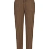 ONLY Damen Sweat Pants Stoffhose Strukturstoff Tunnelzug Chestnut Braun -Luftig Und Leicht 21083539