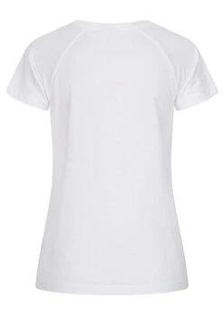 Champion Damen T-Shirt Crew-Neck Logo Print Weiss -Luftig Und Leicht 21092190 2