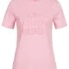 ONLY Damen T-Shirt Mit 3D Druck No Drama Club Rosa -Luftig Und Leicht 22010619