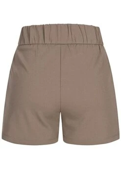 JACQUELINE DE YONG JDY By ONLY NOOS Kurze Hose Shorts Elastischer Bund Knöpfe Driftwood Grau -Luftig Und Leicht 22020488 2