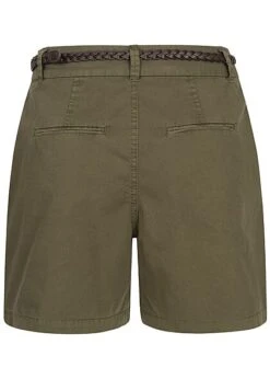 Vero Moda Damen NOOS Shorts Kurze Hose Mit Flechtgürtel 2 Pockets Ivy Grün -Luftig Und Leicht 22020498 2