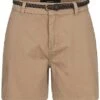 Vero Moda Damen NOOS Shorts Kurze Hose Mit Flechtgürtel 2 Pockets Silver Mink Beige -Luftig Und Leicht 22020500