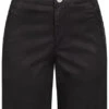 VILA Damen NOOS Kurze Hose 2 Pockets Umgeschlagener Saum Schwarz -Luftig Und Leicht 22030030