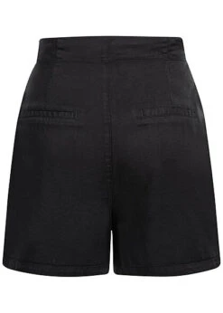 Vero Moda Damen NOOS Sommer Shorts Hose Mit Bindegürtel Schwarz -Luftig Und Leicht 22030114 2