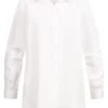 ONLY Damen NOOS Hemd Bluse Langarm Mit Knopfleiste Weiss -Luftig Und Leicht 22030305