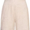 ONLY Damen High-Waist Struktur Sweat Shorts Pumice Stone Beige Melange -Luftig Und Leicht 22030939