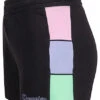 Champion Damen Sweat Shorts Kurze Hose Mit Logo Print Colorblock Schwarz Multicolor 2 Champion Damen Sweat Shorts Kurze Hose Mit Logo Print Colorblock Schwarz Multicolor -Luftig Und Leicht 22030995