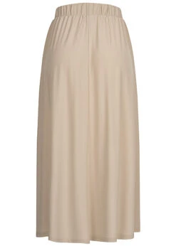 JACQUELINE DE YONG JDY By ONLY Damen Rock Mit Gummibund Chateau Grau -Luftig Und Leicht 22040028 2