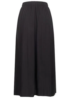 ONLY Damen Viskose Longform Rock Mit Knopfleiste Schwarz 8 ONLY Damen Viskose Longform Rock Mit Knopfleiste Schwarz -Luftig Und Leicht 22040074 2