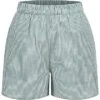 VILA Damen Shorts Mit Gummibund Und 2-Pockets Gestreift Arctic Blau -Luftig Und Leicht 22040488
