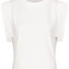 ONLY Damen Cropped Baumwoll Square T-Shirt Cloud D. Weiss -Luftig Und Leicht 22040739