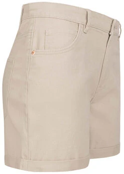 ONLY Damen High-Waist Mom Fit Jeans Shorts Mit Beinumschlag 5-Pockets Silver Lining Beige 6 ONLY Damen High-Waist Mom Fit Jeans Shorts Mit Beinumschlag 5-Pockets Silver Lining Beige -Luftig Und Leicht 22050013 1