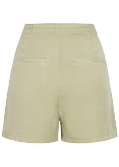 Vero Moda Damen NOOS Shorts Kurze Hose Mit Bindegürtel Reseda Grün 7 Vero Moda Damen NOOS Shorts Kurze Hose Mit Bindegürtel Reseda Grün -Luftig Und Leicht 23040005 2