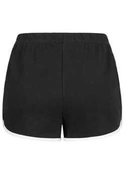 Urban Classics Ladies Interlock Retro Hotpants Schwarz Weiss -Luftig Und Leicht 23050067 2