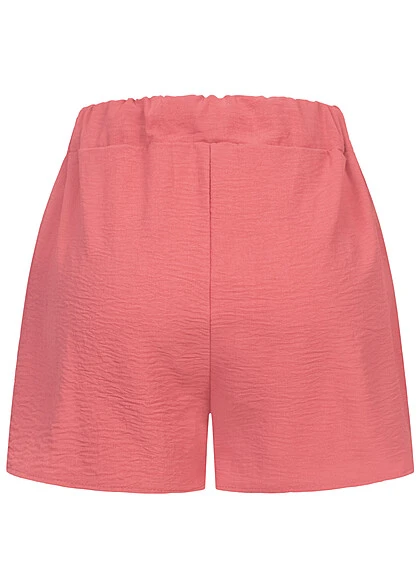 Cloud5ive Damen Musselin Shorts M. Aufgesetzten Taschen Rose Braun 5 Cloud5ive Damen Musselin Shorts M. Aufgesetzten Taschen Rose Braun – Bild 3